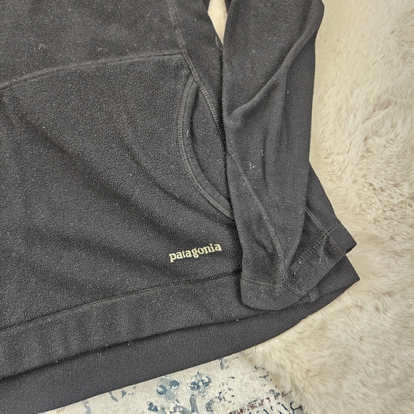 Patagonia Black Hoodie Women Medium - Picture 4 of 7